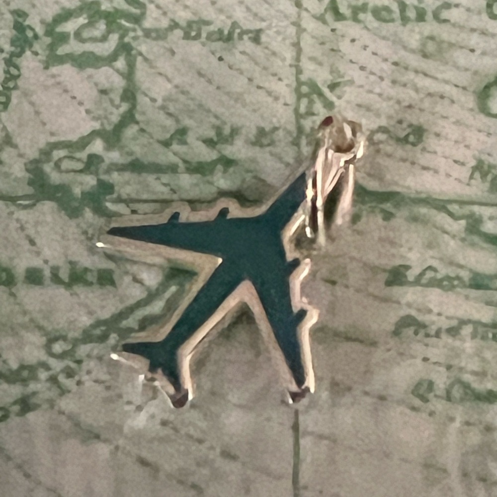 Jet Set Candy Plane Charm
